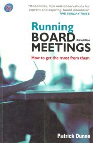 9780749446598: Running Board Meetings 3rd/edition