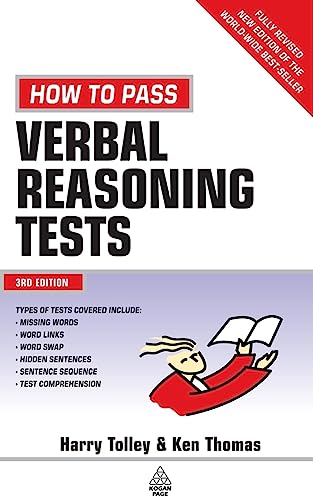 Beispielbild fr How to Pass Verbal Reasoning Tests zum Verkauf von Better World Books