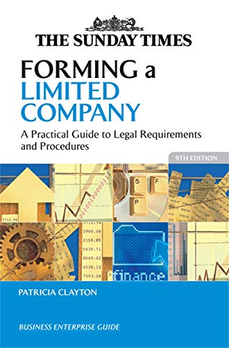 Stock image for Forming a Limited Compny: A Practical Guide to Legal Requirements and Procedures for sale by AwesomeBooks