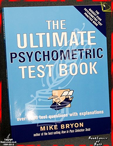 9780749449131: Ultimate Psychometric Test Book [Paperback]