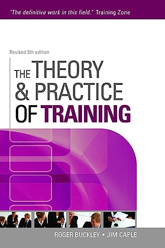 Beispielbild fr The Theory and Practice of Training. zum Verkauf von Antiquariaat Schot