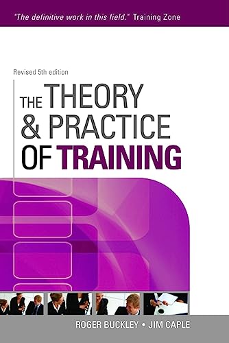 Stock image for The Theory and Practice of Training for sale by WorldofBooks