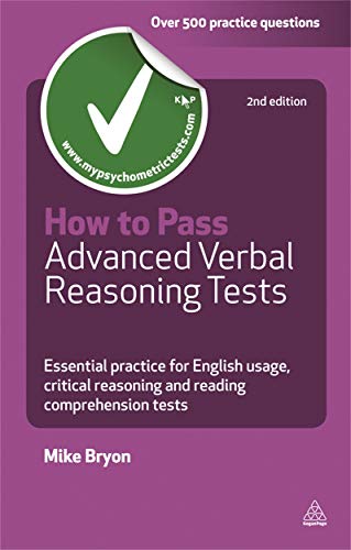 9780749460792: How to Pass Advanced Verbal Reasoning Tests: Essential Practice for English Usage, Critical Reasoning and Reading Comprehension Tests (Testing Series)