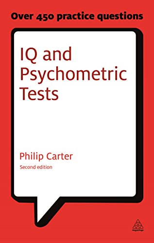 Beispielbild fr IQ and Psychometric Tests: Assess Your Personality Aptitude and Intelligence (Testing Series) zum Verkauf von WorldofBooks