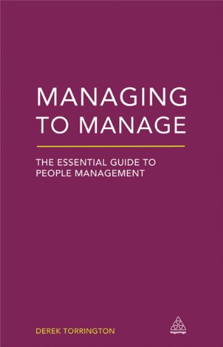 Beispielbild fr Managing to Manage: The essential guide to people management zum Verkauf von AwesomeBooks