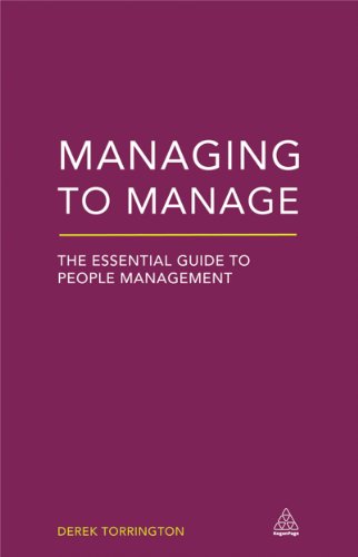 Stock image for Managing to Manage: The Essential Guide to People Management for sale by Open Books