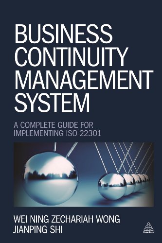 Beispielbild fr Business Continuity Management System zum Verkauf von Blackwell's