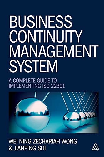 Stock image for Business Continuity Management System for sale by Blackwell's