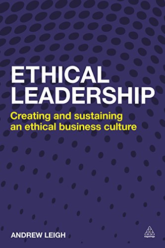 Beispielbild fr Ethical Leadership zum Verkauf von Blackwell's