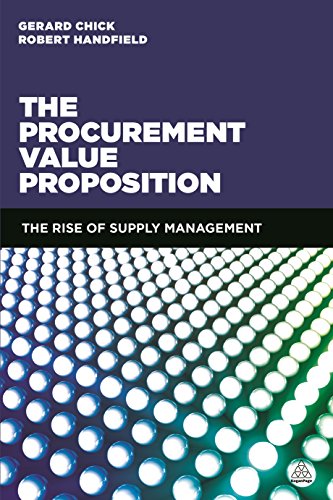 Beispielbild fr The Procurement Value Proposition: The Rise of Supply Management zum Verkauf von Hilltop Book Shop