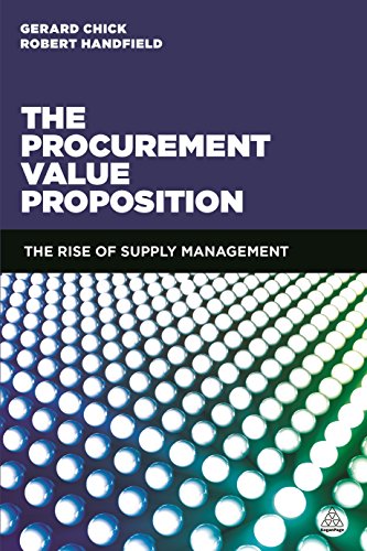 Stock image for The Procurement Value Proposition for sale by Blackwell's