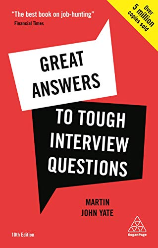 Beispielbild fr Great Answers to Tough Interview Questions zum Verkauf von WorldofBooks
