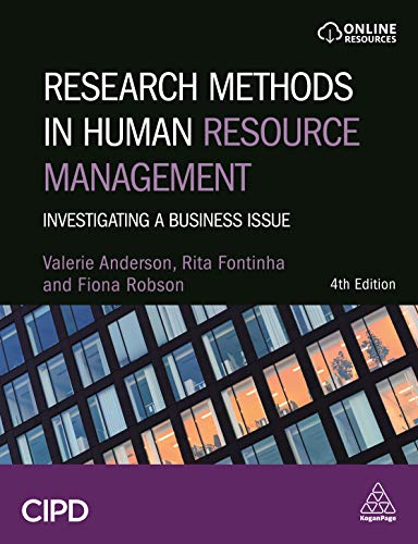 9780749483876: Research Methods in Human Resource Management: Investigating a Business Issue
