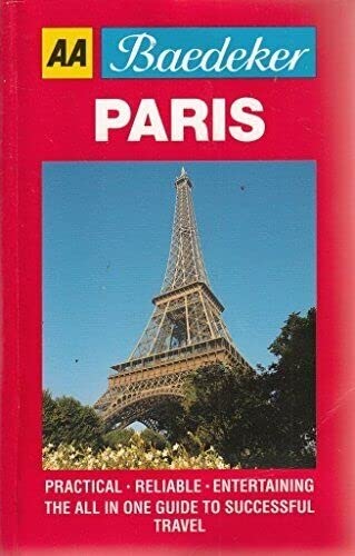 Stock image for Baedeker's Paris (AA Baedeker's) for sale by AwesomeBooks