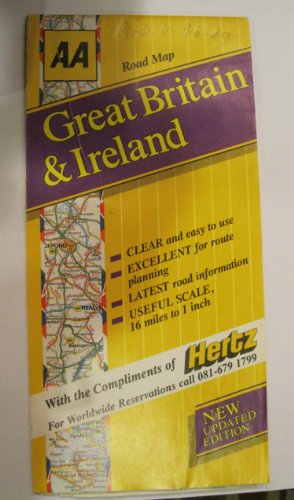 Great Britain and Ireland (AA Essential European Road Maps) (9780749508203) by Automobile Association
