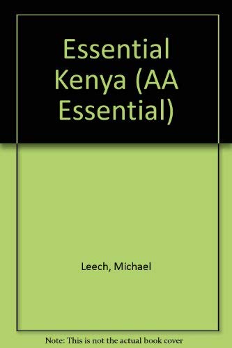 Beispielbild fr Essential Kenya (AA Essential S.) zum Verkauf von AwesomeBooks