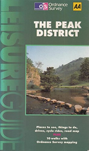 Imagen de archivo de The Peak District (Ordnance Survey/AA Leisure Guides) a la venta por WorldofBooks