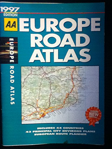 Imagen de archivo de AA Europe Road Atlas a la venta por Wonder Book