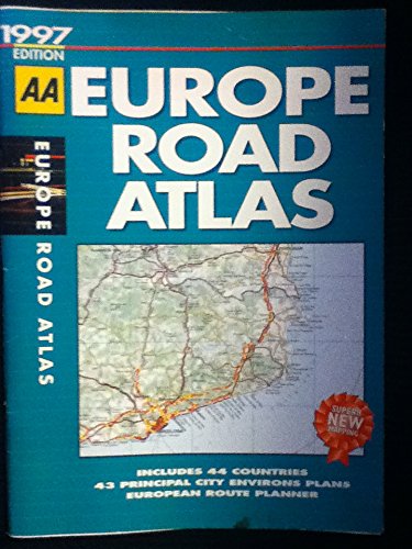 9780749515256: AA Europe Road Atlas