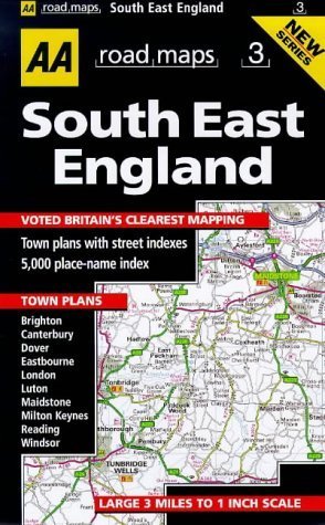 Imagen de archivo de South East England: No. 3 (AA Road Maps) a la venta por WorldofBooks