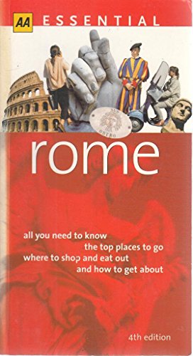 Imagen de archivo de AA Essential Rome (AA Essential Guides) a la venta por Wonder Book