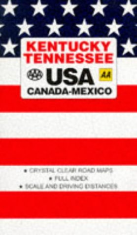 AAA Map: Kentucky and Tennessee (AA/AmericanAutomobile Association) (9780749517991) by Unknown Author