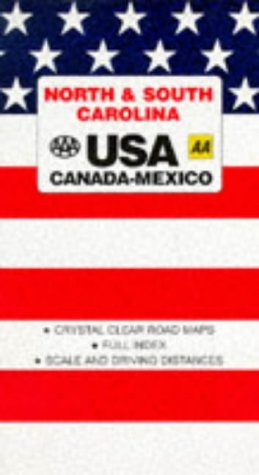 North and South Carolina (AAA Road Map) (9780749518066) by American Automobile Association