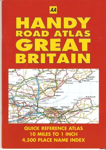 Beispielbild fr AA Handy Road Atlas Great Britain zum Verkauf von WorldofBooks