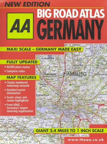AA Big Road Atlas Germany (AA Atlases) (9780749520212) by A.A. Publishing