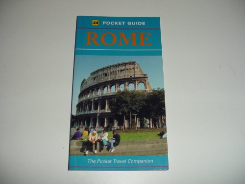 Beispielbild fr AA Pocket Guide Rome (AA Pocket Guide) zum Verkauf von AwesomeBooks
