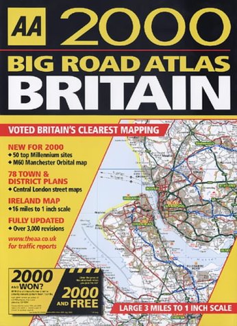 AA Big Road Atlas Britain 2000 (AA Atlases) (9780749521776) by [???]
