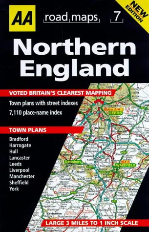 Northern England (AA Road Maps) (9780749522926) by NOT A BOOK