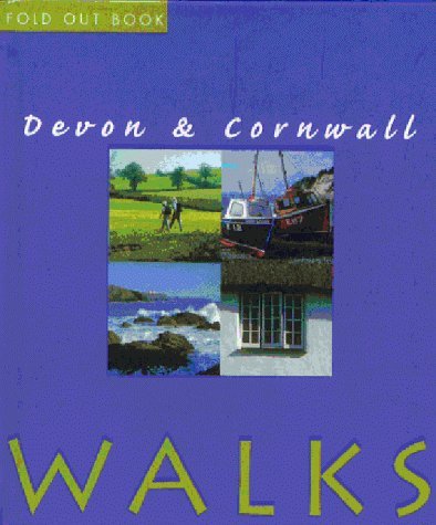 Stock image for AA Fold Out Book of Devon and Cornwall Walks (Fold Out Book) for sale by MusicMagpie