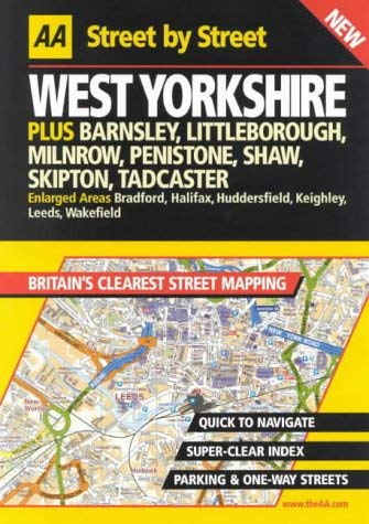 Stock image for AA Street by Street Yorkshire, West for sale by AwesomeBooks