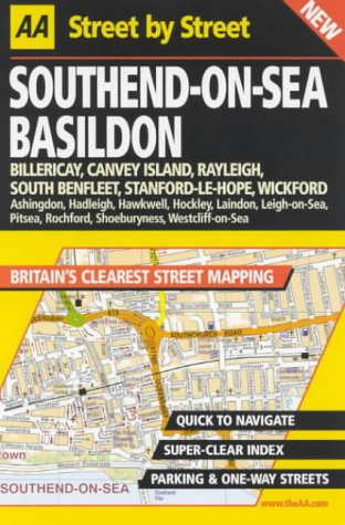 AA Street by Street: Southend-On-Sea, Basildon (9780749526603) by AA Publishing