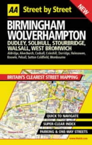 Beispielbild fr AA Street by Street Birmingham, Wolverhampton zum Verkauf von Reuseabook