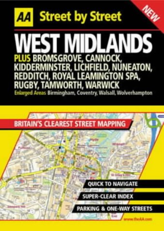 9780749526818: AA Street by Street West Midlands Maxi (AA Street by Street Atlases)