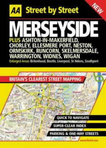 Stock image for AA Street by Street Merseyside for sale by AwesomeBooks