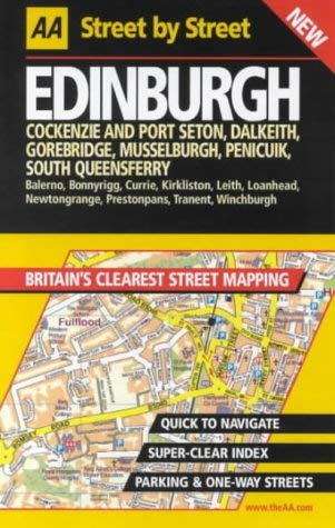 Beispielbild fr AA Street by Street Edinburgh zum Verkauf von medimops