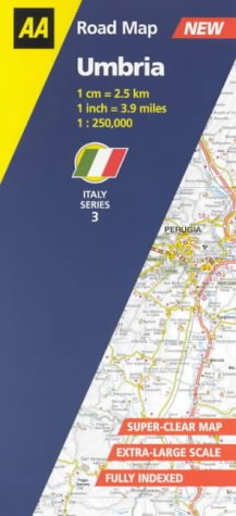 Beispielbild fr Umbria: No. 3 (AA Road Map Italy S.) zum Verkauf von WorldofBooks