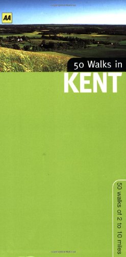 9780749533335: 50 Walks in Kent [Lingua Inglese]