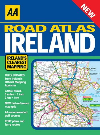 Stock image for AA Road Atlas Ireland (Ireland S.) for sale by WorldofBooks