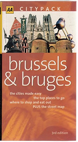 Stock image for Brussels and Bruges (AA Citypacks) for sale by AwesomeBooks