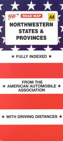Northwestern States (AAA Road Map) (9780749537135) by The American Automobile Association