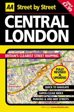 Stock image for AA Street by Street Central London Map for sale by WorldofBooks