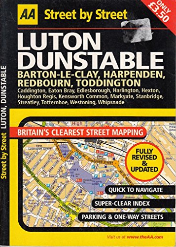Stock image for AA Street by Street Luton for sale by WorldofBooks