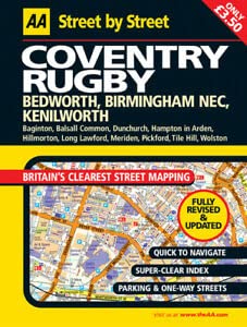 Coventry Midi Local: Aa Street by Street (9780749539733) by Automobile Association Of Great Britain