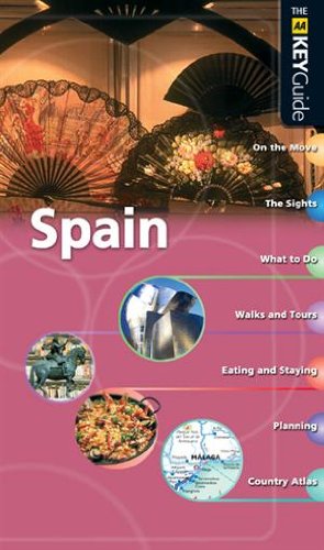 Stock image for The AA Key Guide SPAIN (AA Key Guides Series) for sale by Books@Ruawai