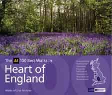 Stock image for Heart of England (AA 40 Pub Walks & Cycle Rides S.) for sale by AwesomeBooks