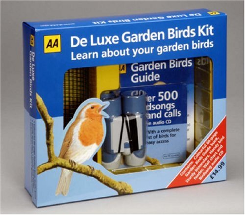 AA Deluxe Garden Birds Kit: AA Garden Bird Guide, Children's Binoculars, Bird Feeder, Wall Chart, Birdsong & Calls CD (9780749541798) by AA Publishing